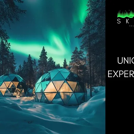 Skog Aurora Igloos Villa Kalix Exterior photo