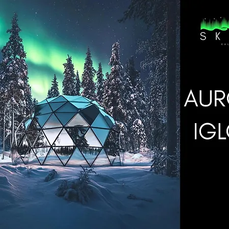Skog Aurora Igloos Villa Kalix Exterior photo